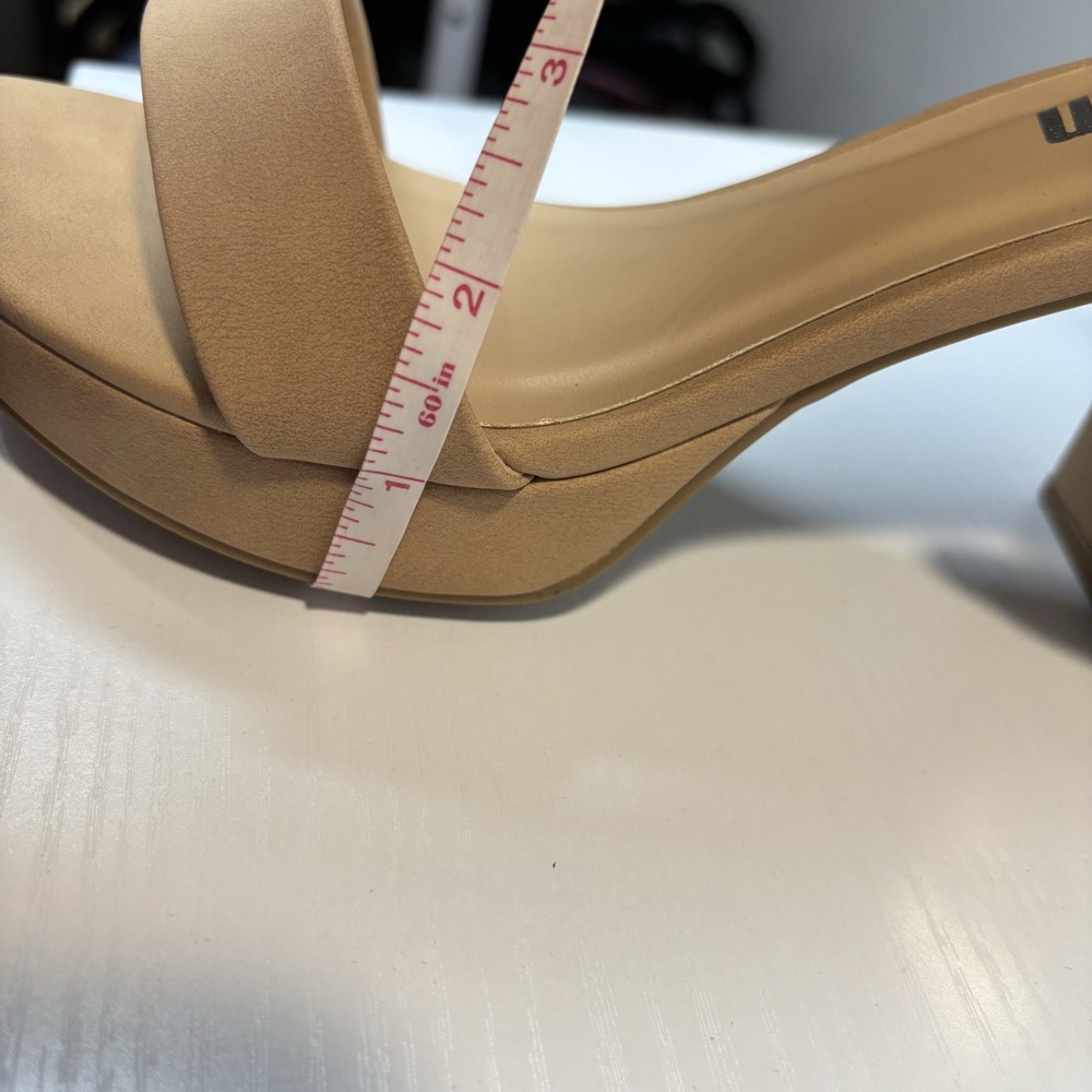 SHEIN Chunky Platform Heel Sz 8 Wide Comfort Business Party Formal Office - Picture 6 of 6